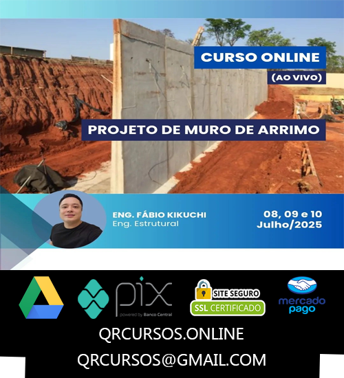 Projeto de Muro de Arrimo - Fabio Kikuchi