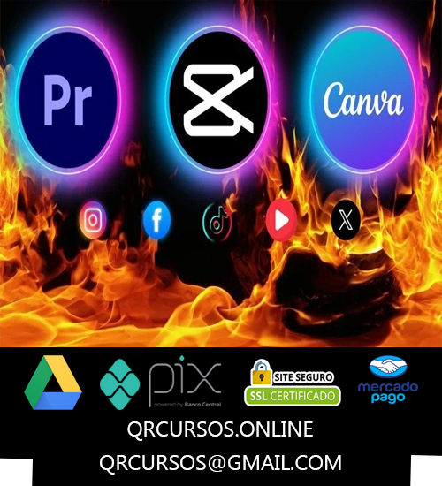 Domine a edição de vídeo completa com CapCut, Premiere Pro e Canva 2025