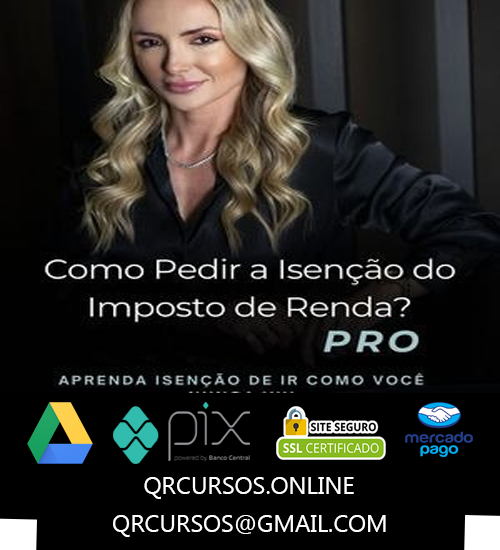 Inicial 3 Como Pedir a Isenção do Imposto de Renda PRO - Amanda Medeiros Kravchychyn