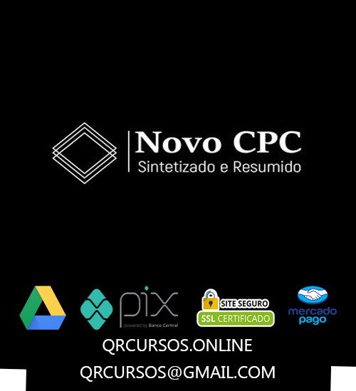 Inicial 14 Novo CPC Sintetizado e Resumido - Costa Machado